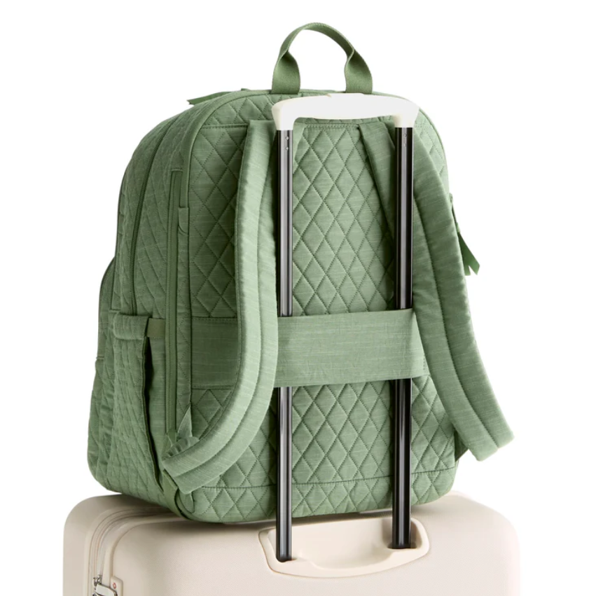 XL Bancroft Backpack: Vineyard Green Chambray