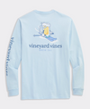 Brew Ski Time Long Sleeve Pocket Tee