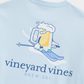 Brew Ski Time Long Sleeve Pocket Tee