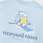 Brew Ski Time Long Sleeve Pocket Tee