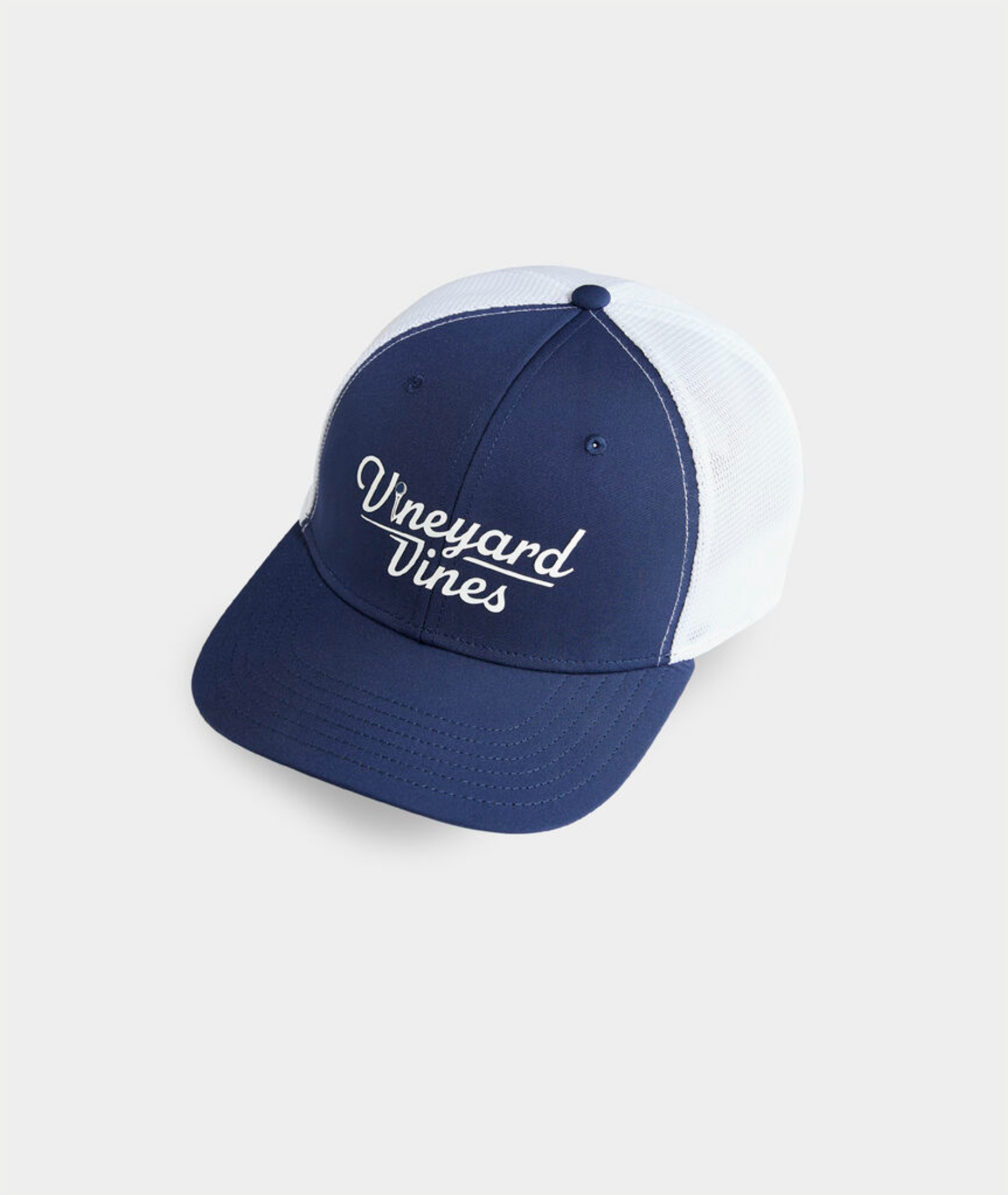 Vineyard Vines Golf Logo Trucker | Nautical Navy