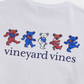 Grateful Dead RWB Dancing Bears Short Sleeve Tee