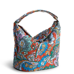 Vera Bradley Astoria Shoulder Bag in Flowers + Feathers Vera Bradley pattern.