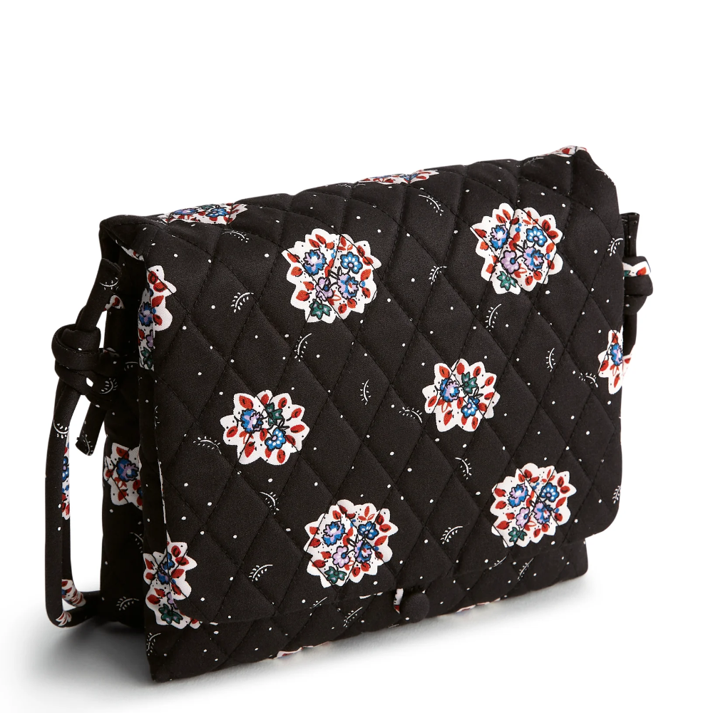 Baird Hipster - Cotton Gabardine in Feathery Bouquets Vera Bradley Pattern.