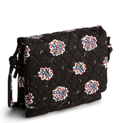 Baird Hipster - Cotton Gabardine in Feathery Bouquets Vera Bradley Pattern.