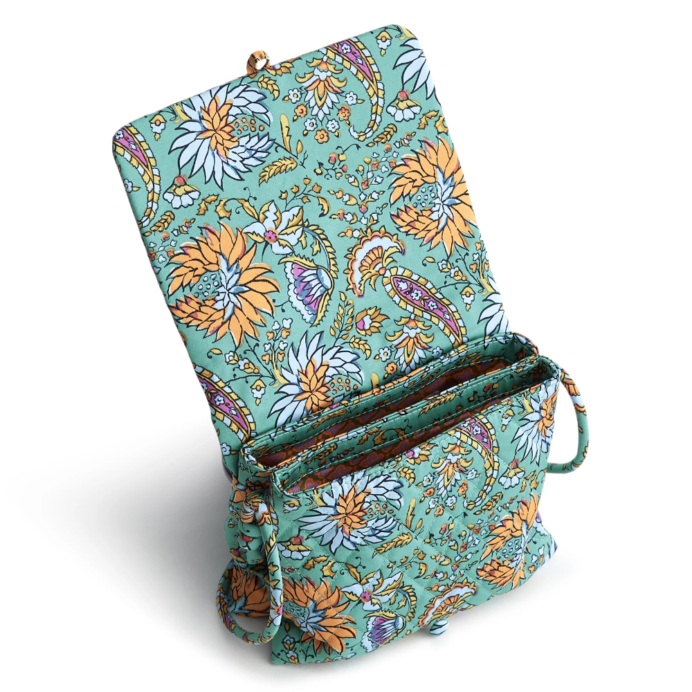 Vera Bradley Baird Hipster - Cotton Gabardine in Gemstone Paisley pattern.