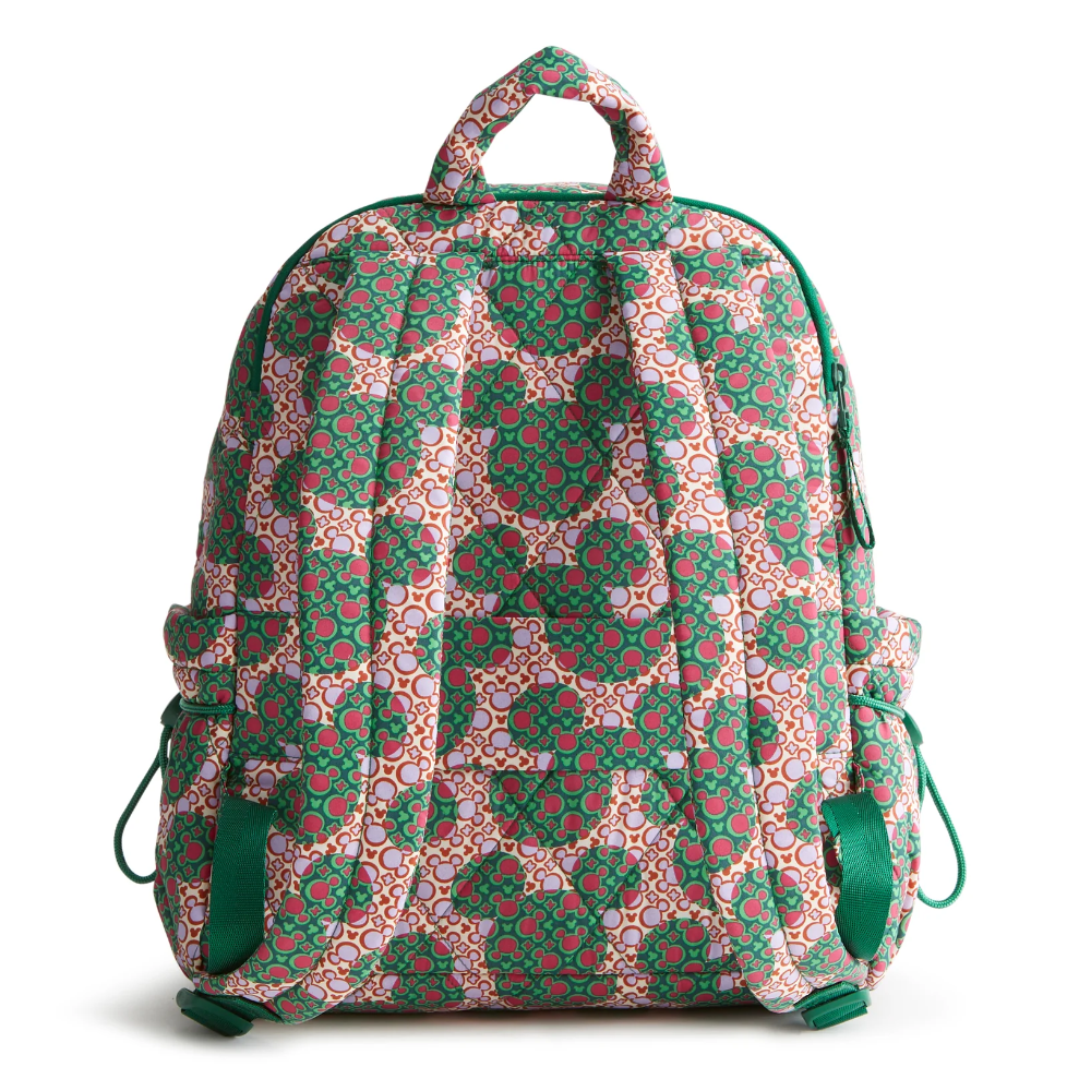 Disney themed Vera Bradley Bancroft Backpack in the new Mickey Mouse Kaleidoscope pattern.