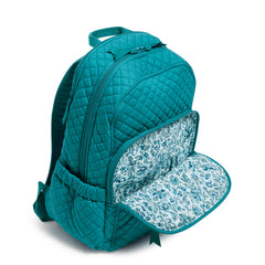 Vera Bradley Campus Backpack in Forever Green pattern.