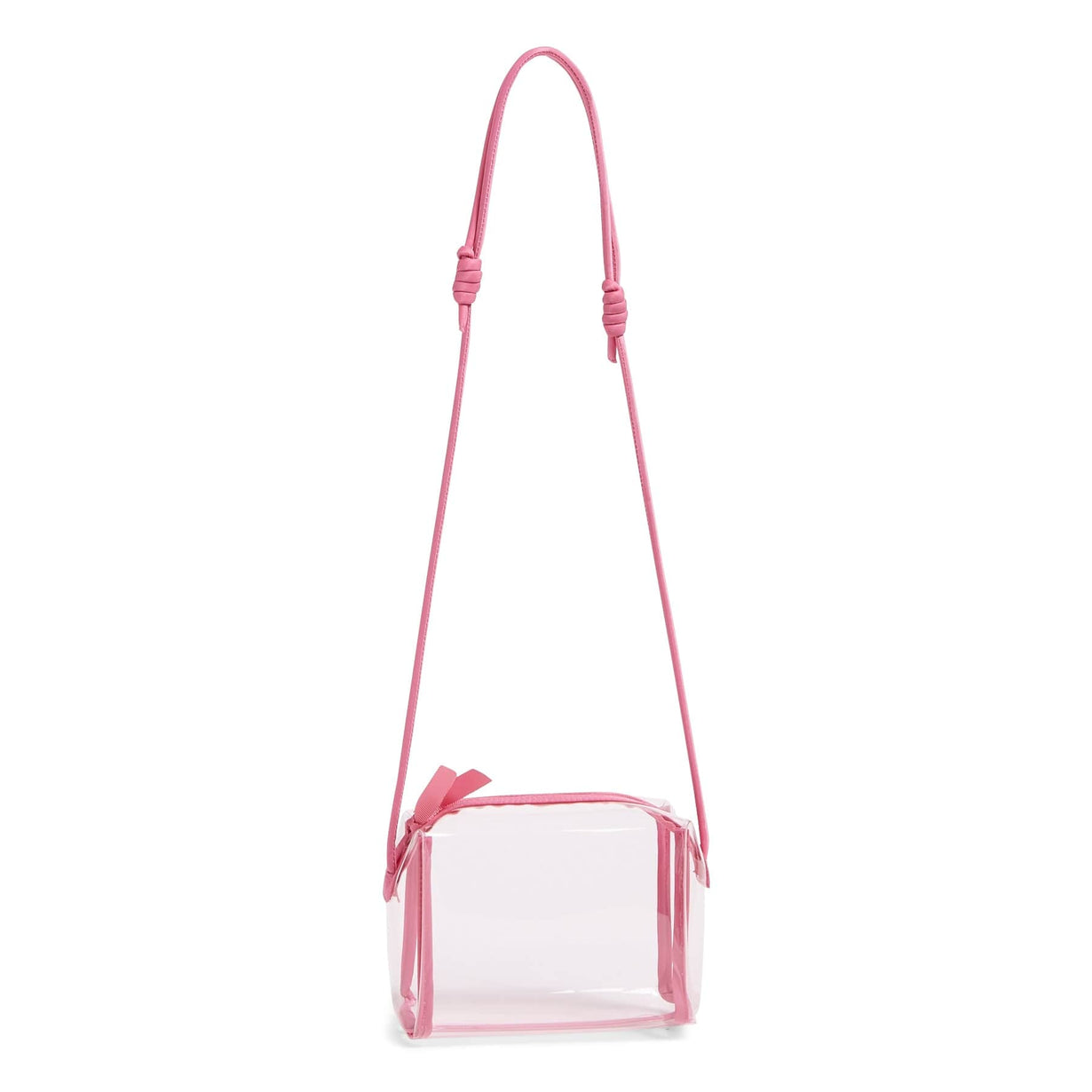 Clear Crossbody Bag - Ibis Rose