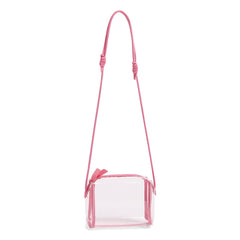 Clear Crossbody Bag - Ibis Rose