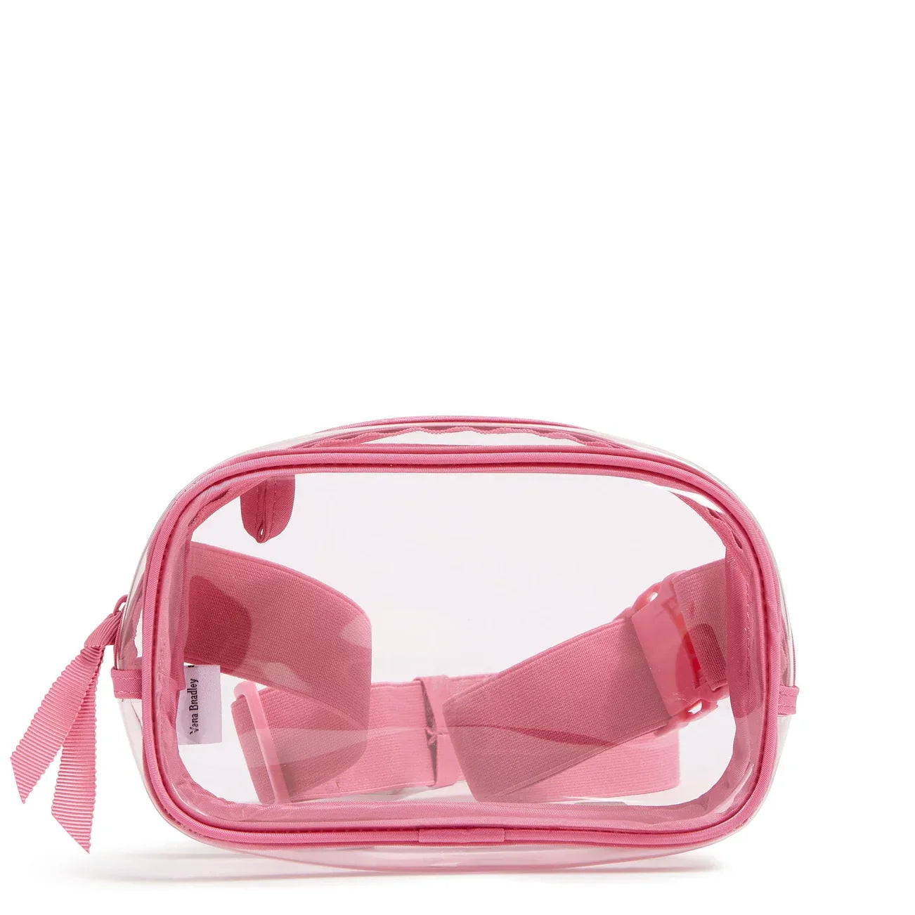 Clear Small Belt Bag - Ibis Rose