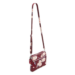 Vera Bradley Triple Compartment Crossbody in Blooms and Branches.