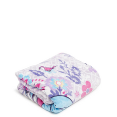 Vera Bradley plush throw blanket featuring Belle from Beauty and The Beast.