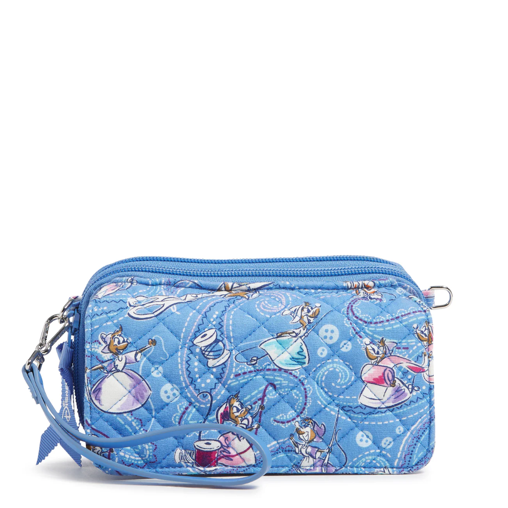 RFID All in One Crossbody : Cinderella Paisley Friends