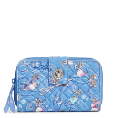 Turnlock Wallet designed by Vera Bradley showing Disney's Cinderella illustration. 