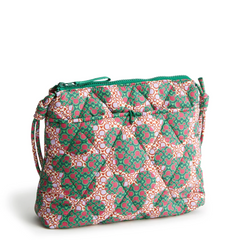 Disney themed hipster bag in Vera Bradley Mickey Mouse Kaleidoscope Lavender pattern.