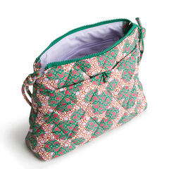 Disney themed hipster bag in Vera Bradley Mickey Mouse Kaleidoscope Lavender pattern.