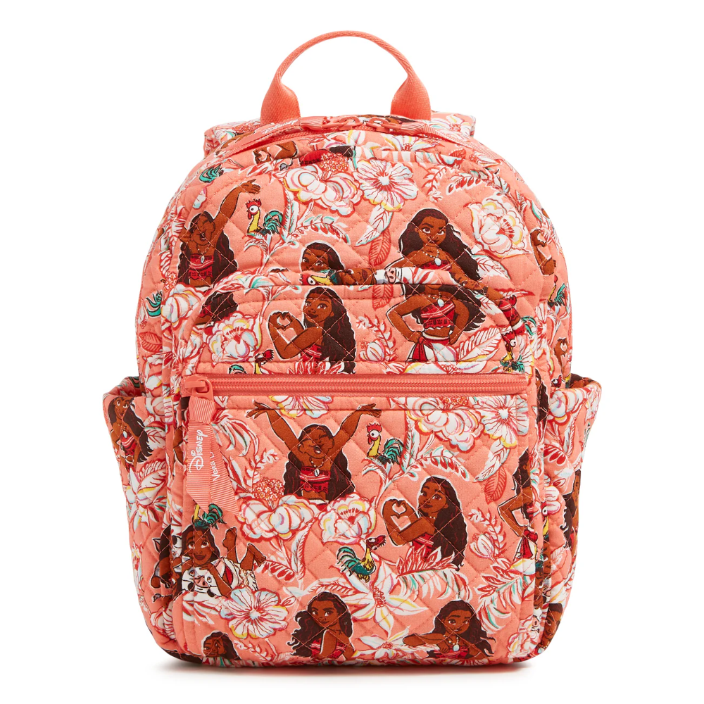 Small sized backpack from Vera Bradley featuring Disney's Moana.