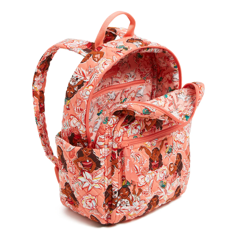 Small sized backpack from Vera Bradley featuring Disney's Moana.