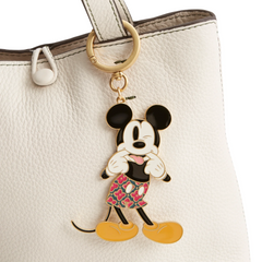 Vera Bradley Disney themed bag charm of Silly Mickey Mouse.