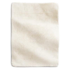 Faux Fur Throw Blanket from Vera Bradley in Cottage Cream.
