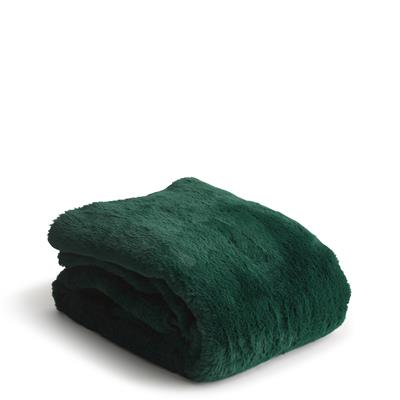 Faux Fur Throw Blanket from Vera Bradley in Sea Moss.
