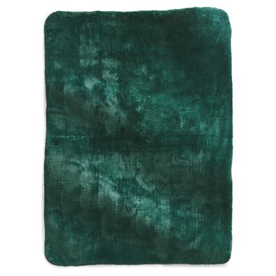 Faux Fur Throw Blanket from Vera Bradley in Sea Moss.
