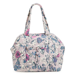 Vera Bradley Featherweight Tote Bag - Fresh-Cut Floral Lavender