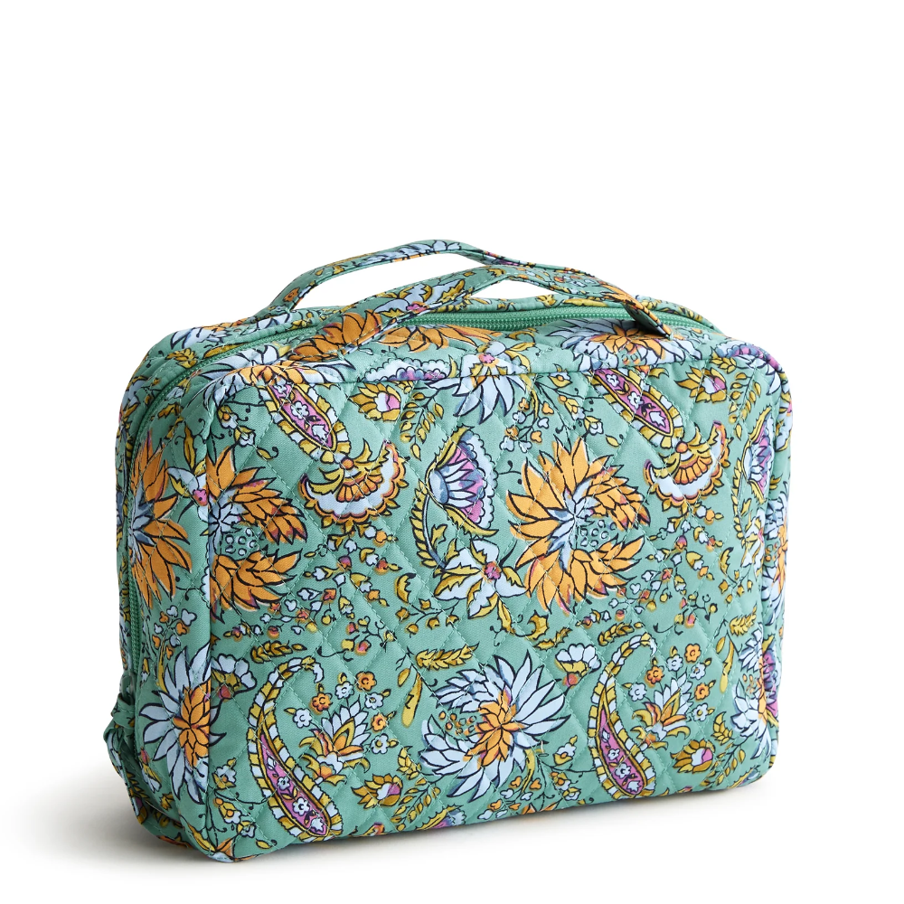 Vera Bradley hanging travel organizer in Gemstone Paisley.