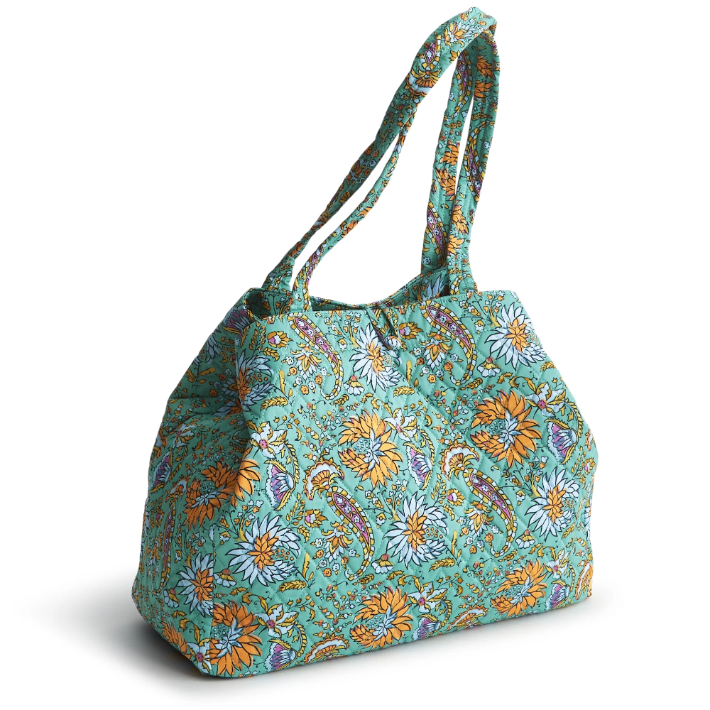 Vera Bradley Hathaway Tote in Gemstone Paisley.