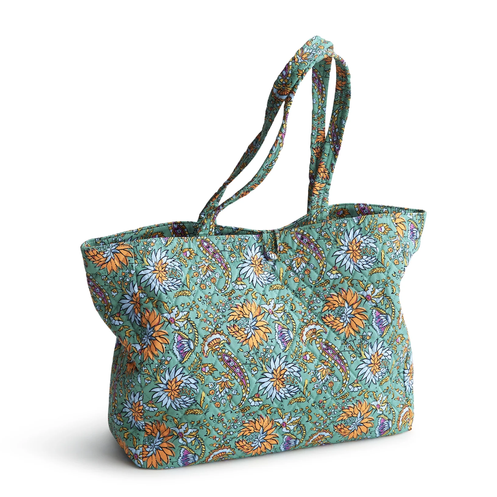 Vera Bradley Hathaway Tote in Gemstone Paisley.