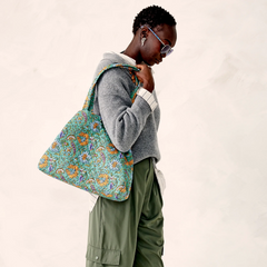 Vera Bradley Hathaway Tote in Gemstone Paisley.