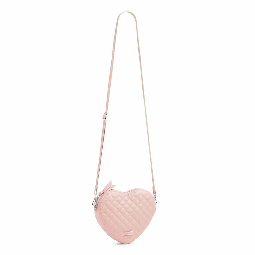 Vera Bradley Heart Crossbody Bag - Rose Quartz - Product Image 1