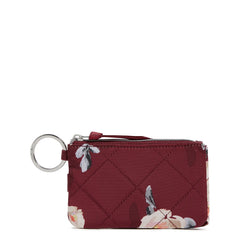 Vera Braley RFID Deluxe Zip ID Case in Blooms and Branches.