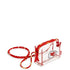 Vera Bradley clear belt bag with the Kansas City Chiefs NFL logo on the front.