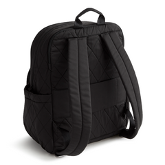 A large size backpack form Vera Bradley in the color black.