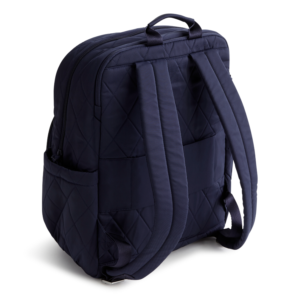A large size backpack form Vera Bradley in the color blue.