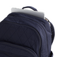 A large size backpack form Vera Bradley in the color blue.