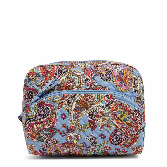 Vera Bradley Large Cosmetic in Provence Paisley. 1230