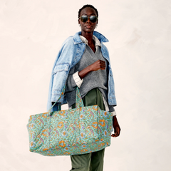 Large Original Duffel in Gemstone Paisley.