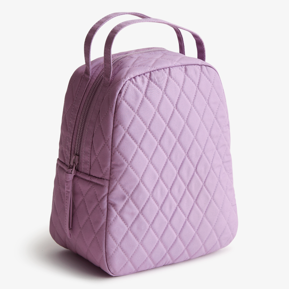Vera Bradley Lunch Bag in pattern Purple Rhapsody.
