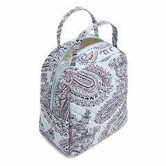 Vera Bradley Lunch Bag in Soft Sky Paisley Pattern - 3