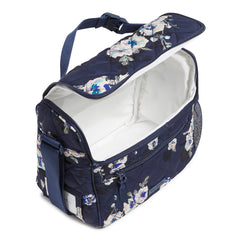 Vera Bradley Lunch Crossbody in Blooms and Branches Navy.