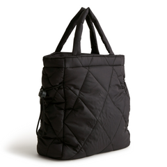 A mini Vera Bradley original tote bag in the pattern Moonless Night.