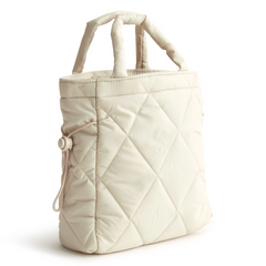 A mini Vera Bradley original tote bag in the pattern Pumice Stone.