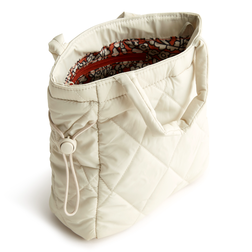 A mini Vera Bradley original tote bag in the pattern Pumice Stone.