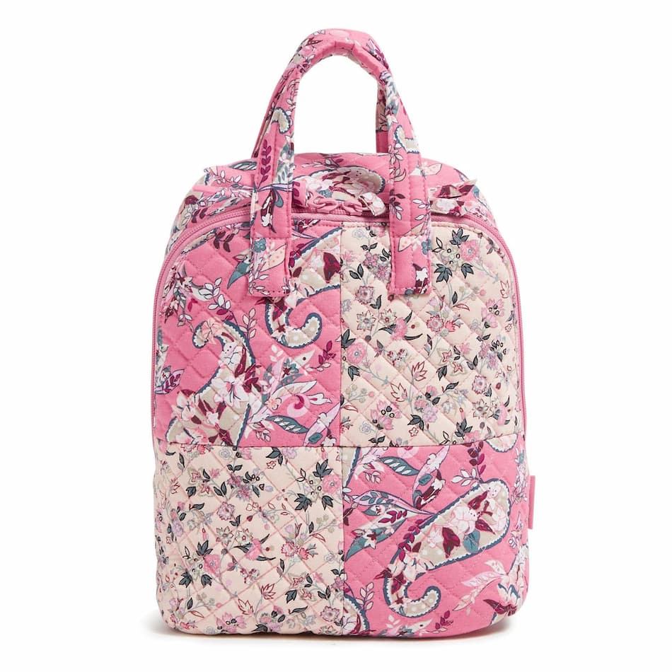 Vera Bradley Mini Totepack - Botanical Paisley Pink Patchwork