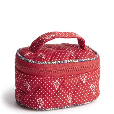 Mini Zip Case - Cotton Gabardine shown in the pattern Dotty Floral.