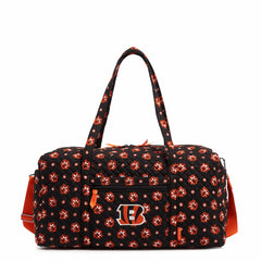 Vera Bradley NFL Large Travel Duffel - CINCINNATI BENGALS