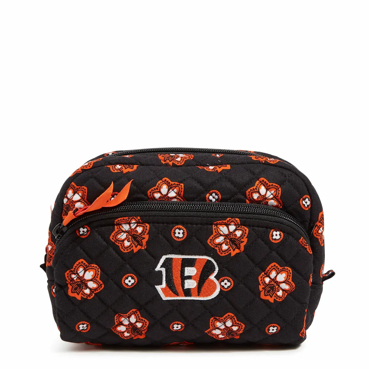 Vera Bradley NFL Medium Cosmetic Bag - CINCINNATI BENGALS